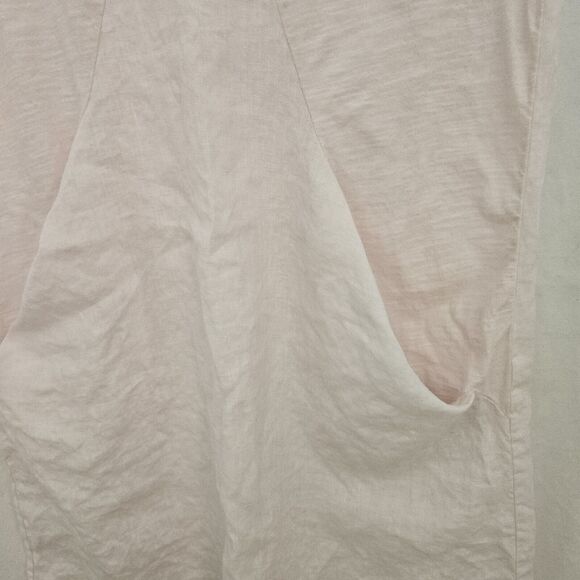 Luna Luz Linen Pink Pocket Dress Womens Size Small Sleeveless Lagenlook# 746 - Picture 5 of 15
